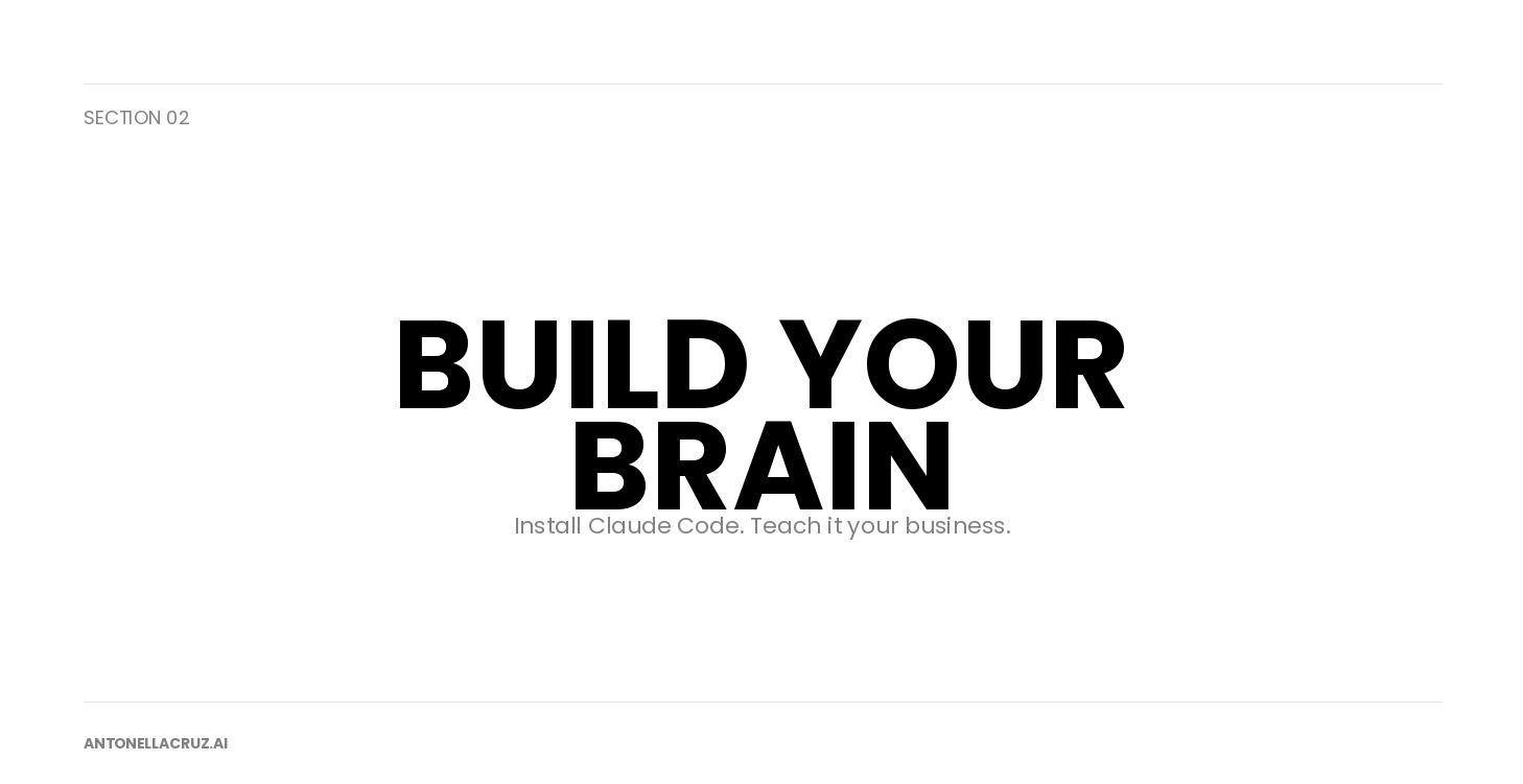 Build Your Brain
