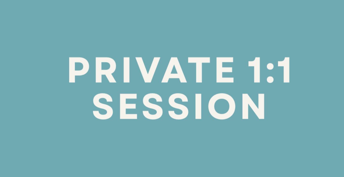 1:1 Private 60 minute Business Session