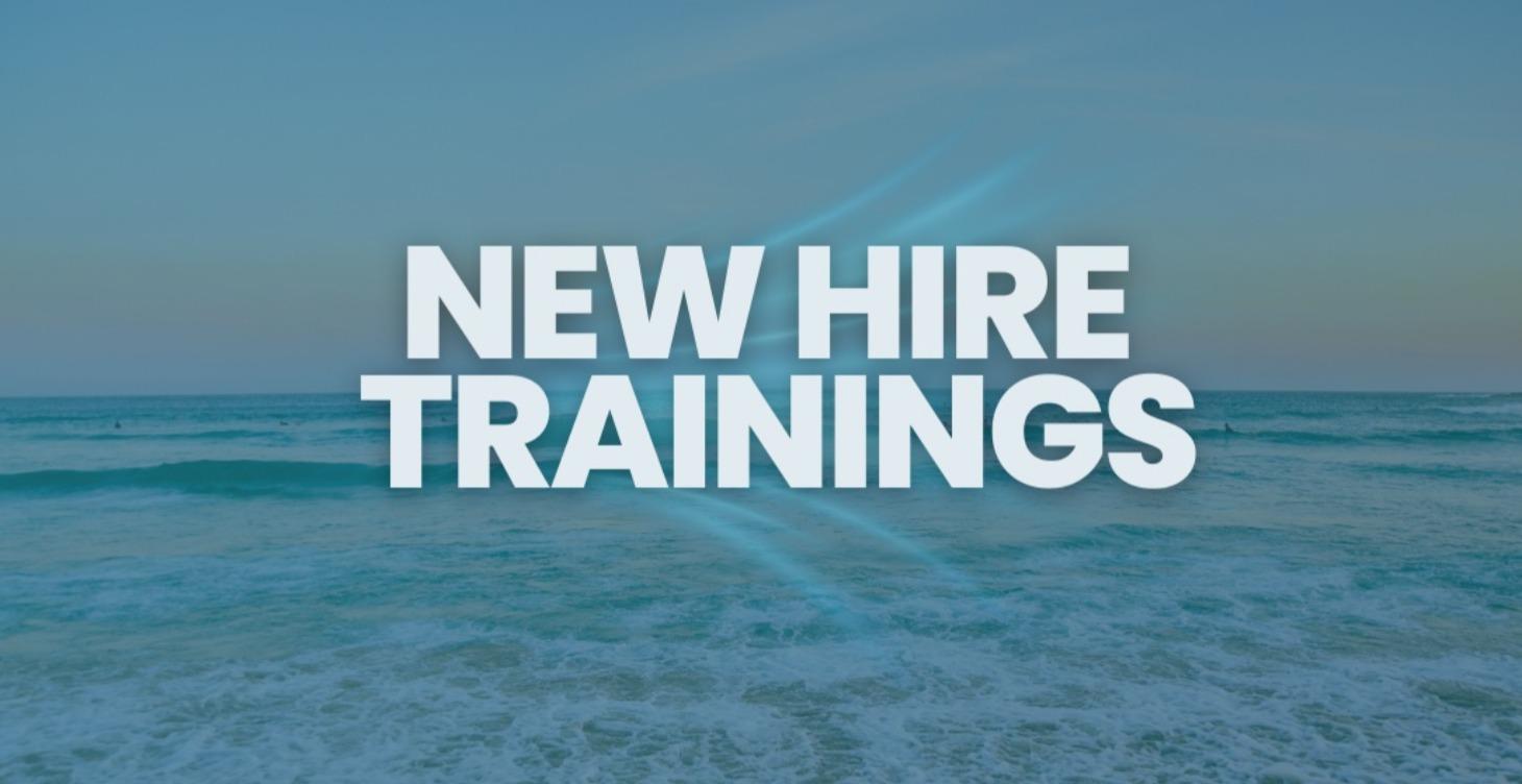 New Hire Trainings