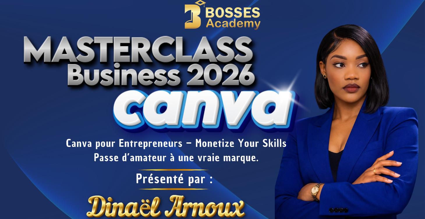 MASTERCLASS BUSINESS 2026 - Edition Canva