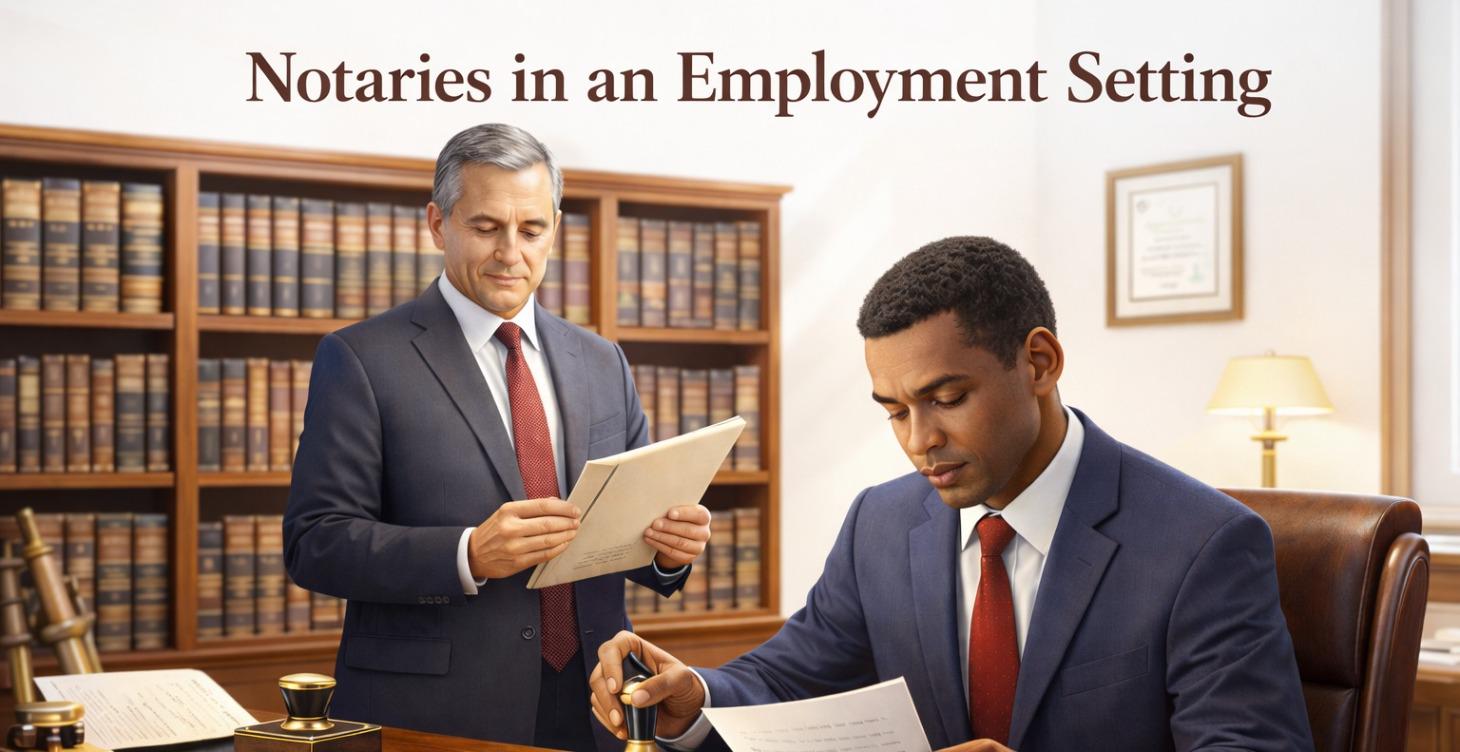 19) Notaries in Employment