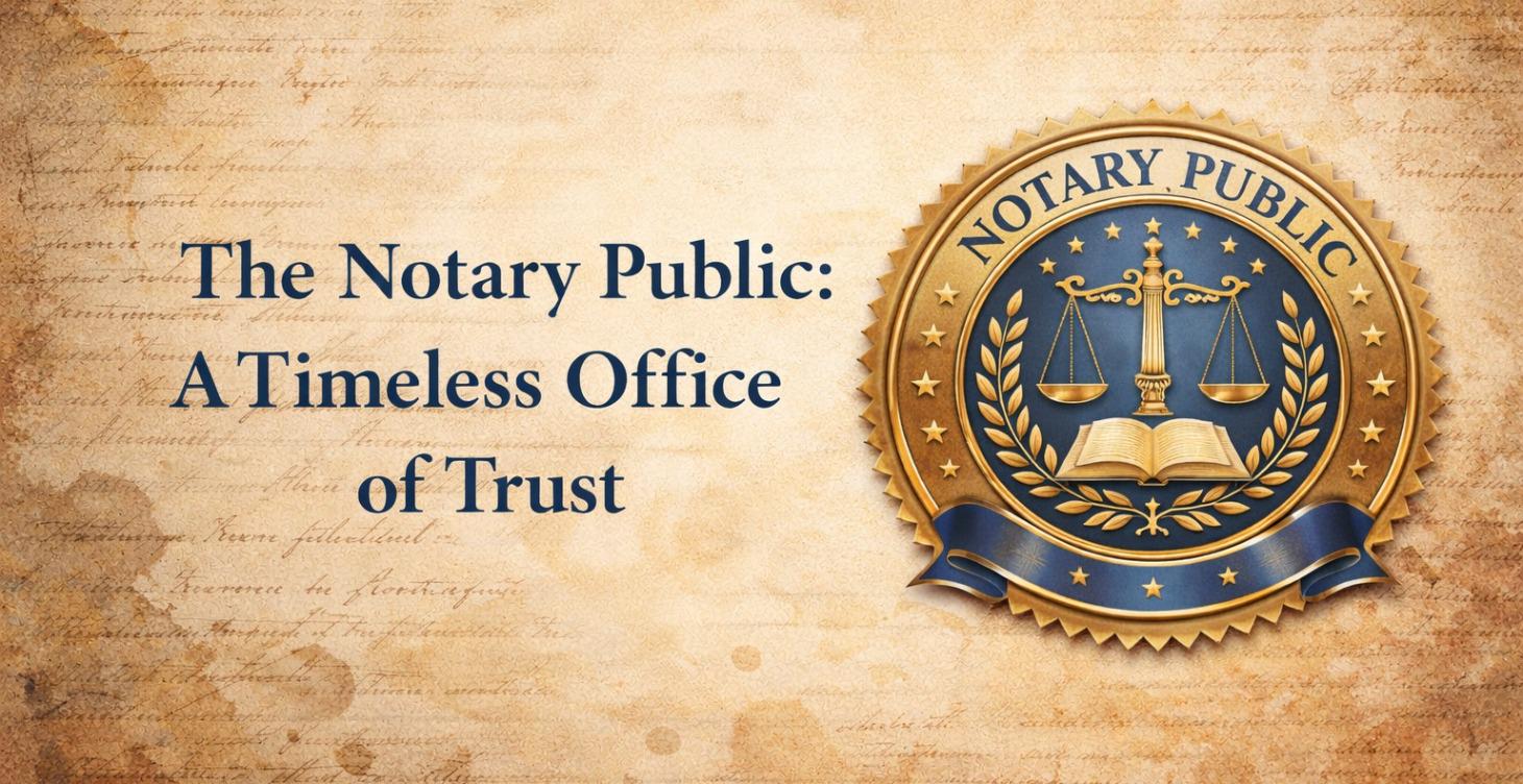 01) The Notary Public - A Timeless Office of Trust