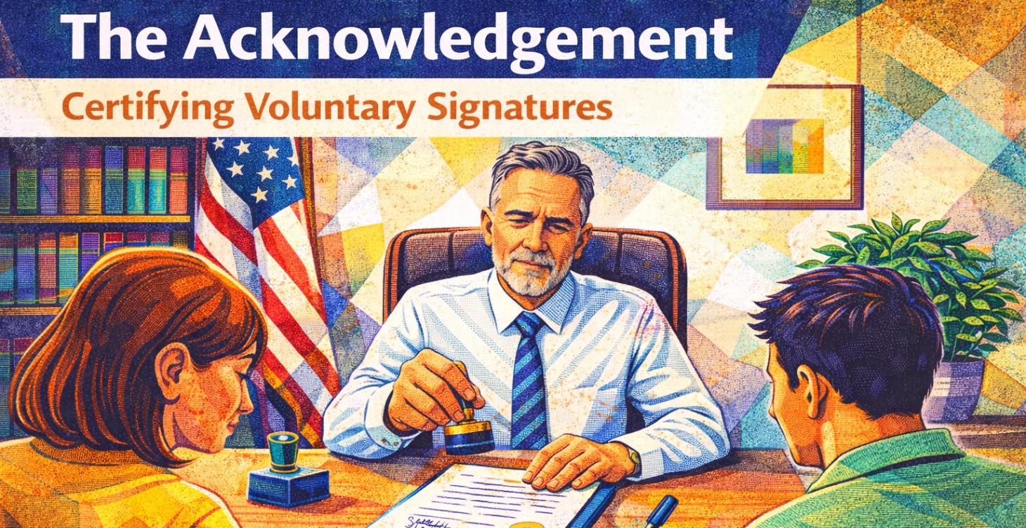 09) The Acknowledgement: Voluntary Signatures