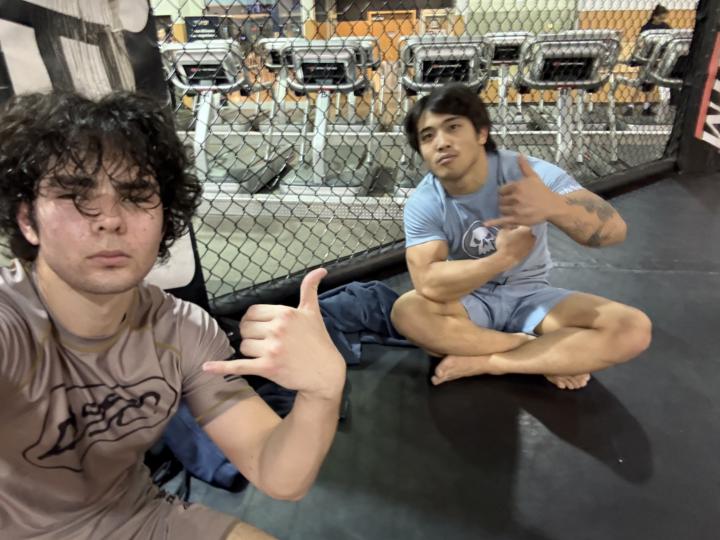 Just started my BJJ journey (with the man himself)