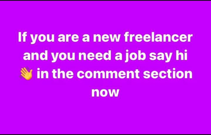 Freelancer job 