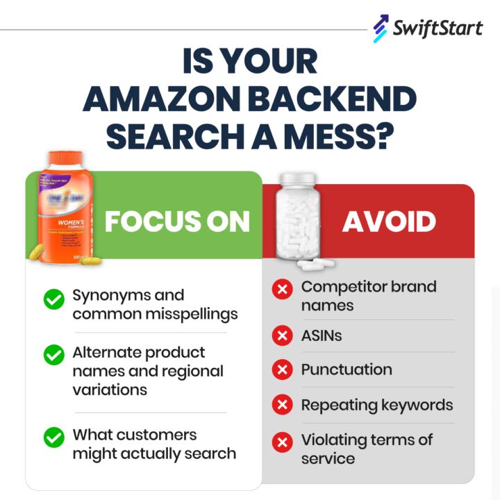 Is your Amazon backend search a mess? Time to clean it up!