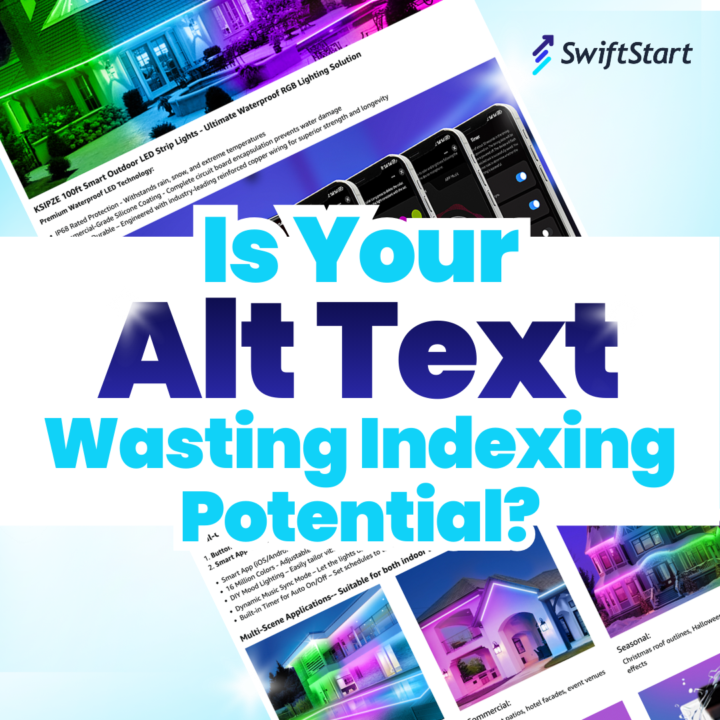 Your Amazon alt text might be wasting indexing power. 