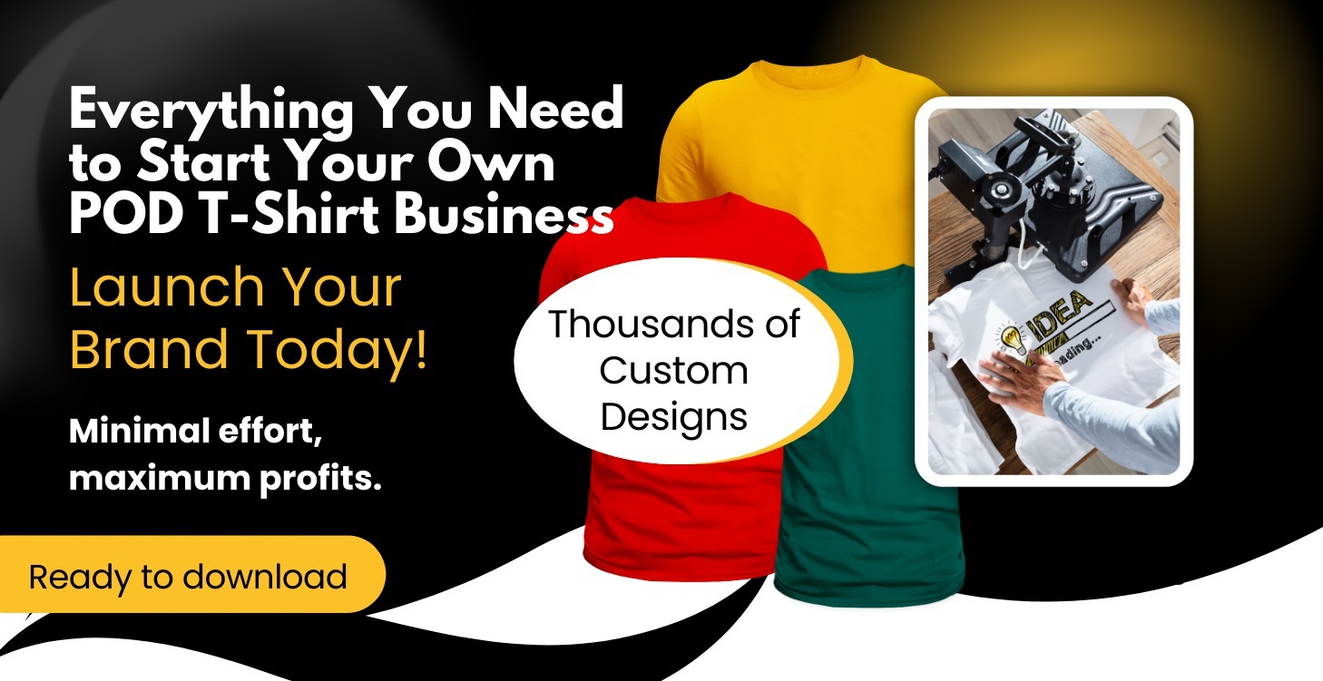 Print & Profit: T-Shirt Design Vault