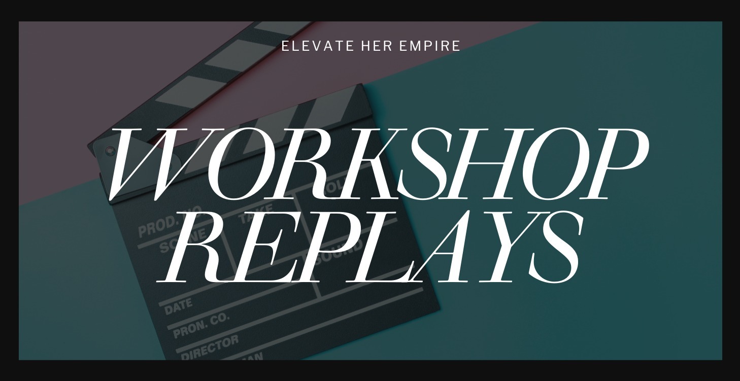 Workshop Replays