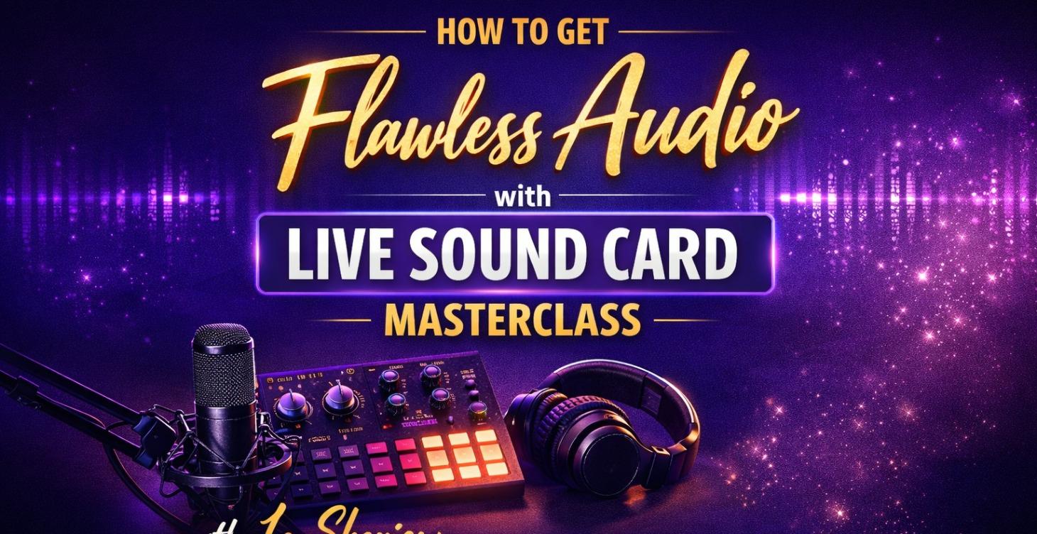 Flawless Audio with Live Sound Card Masterclass