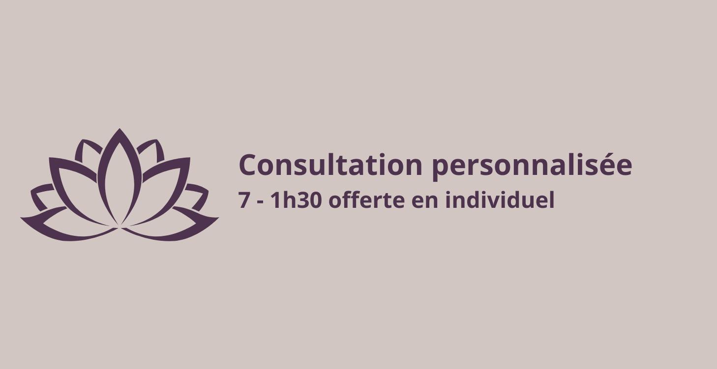 7 - Consultation en One to One offerte