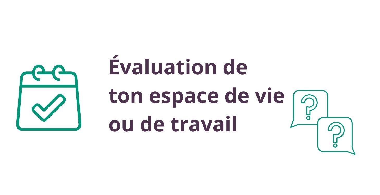 Connexion & évaluation de ton espace