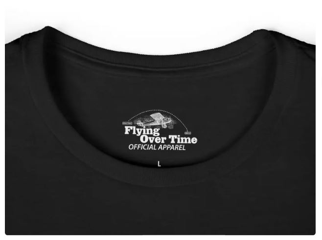 Flying Over Time Merch Drop! Which Item is Your Favorite?