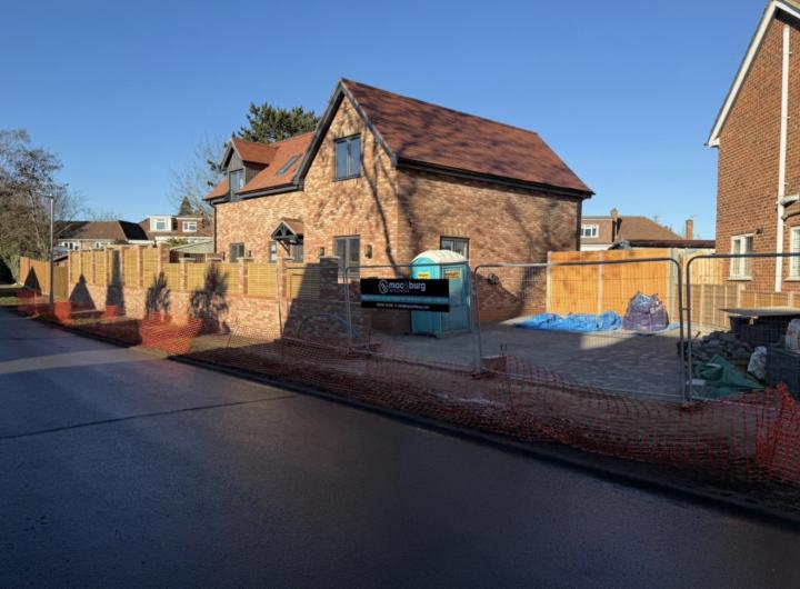 Site visit today on our project in Bricketwood😁