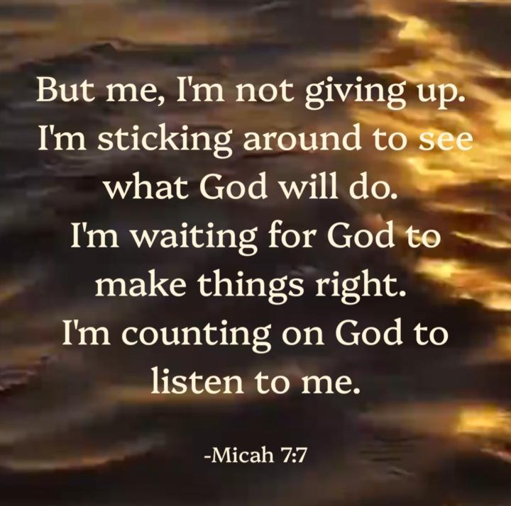 Never Give Up