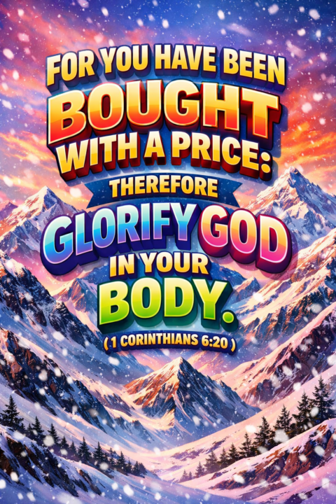 We are bought by the blood of Jesus .
