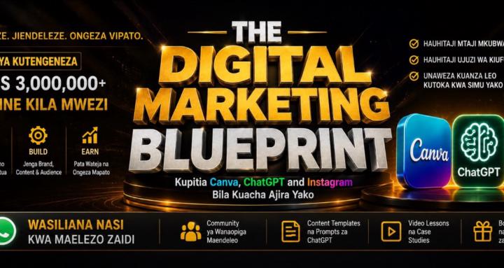 Digital marketing BLUEPRINT