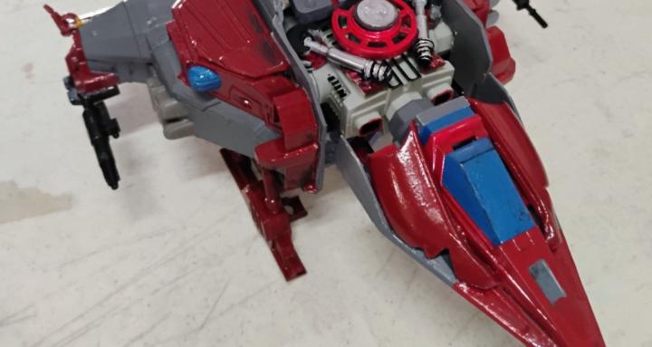 Recycled-Junk Starship Models