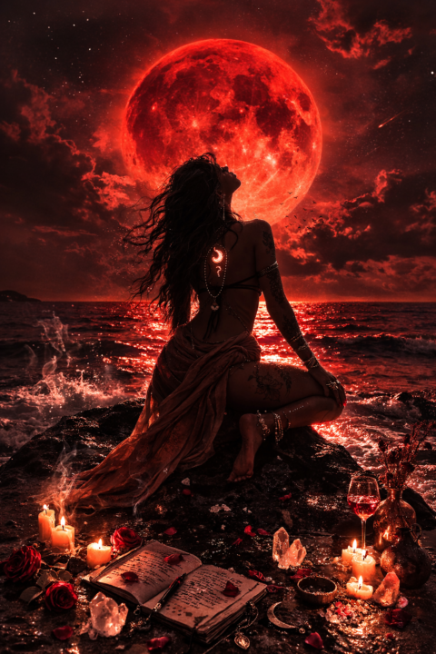 Tonight’s Red Moon isn’t just aesthetic