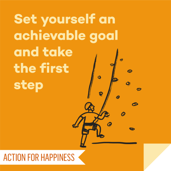 Set a Goal and Take a Step