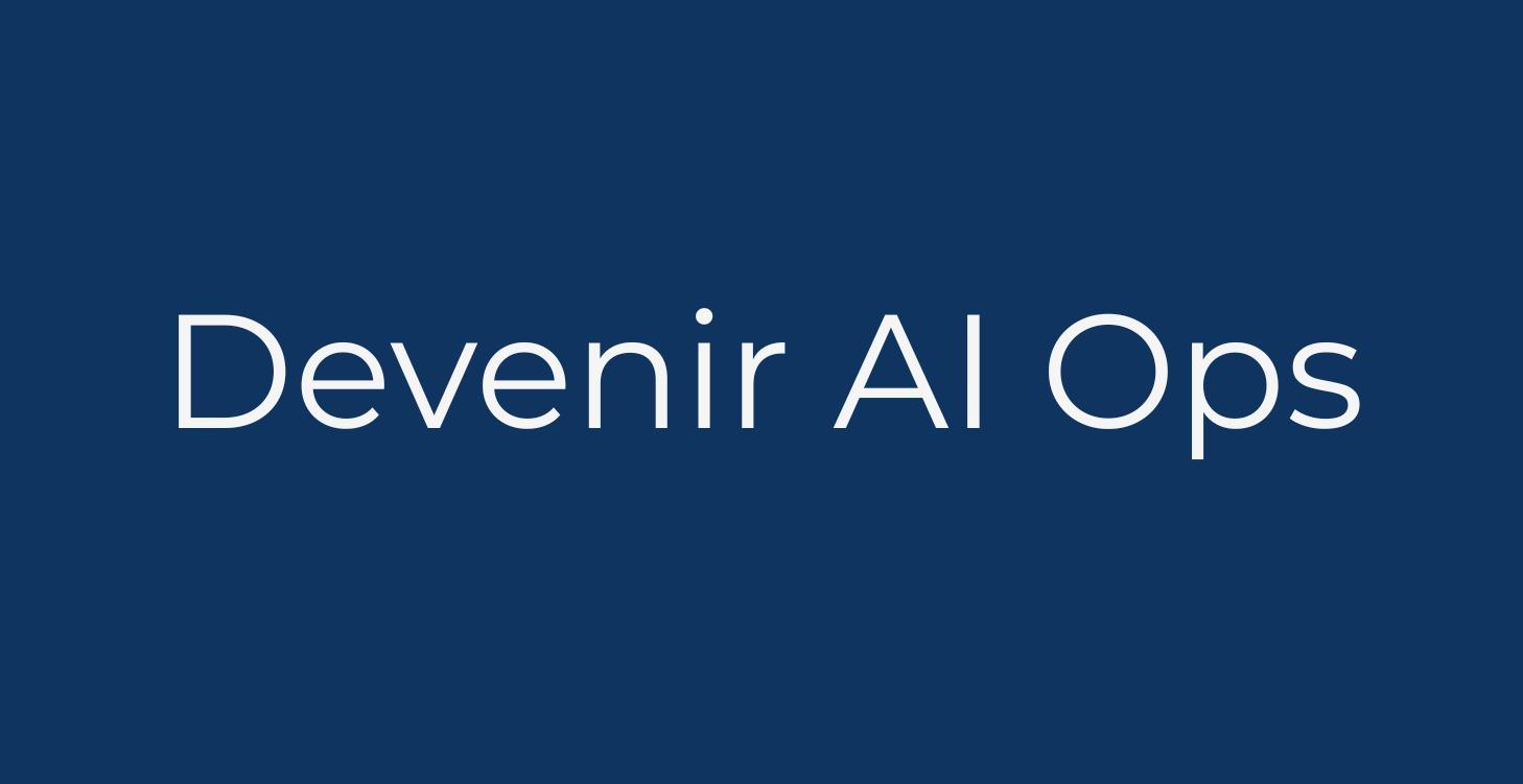 Devenir AI Ops