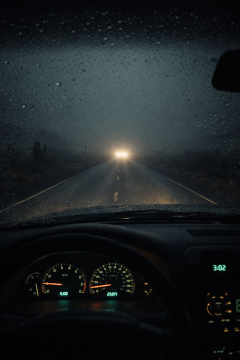 The road at 2am hits different. So does this prompt