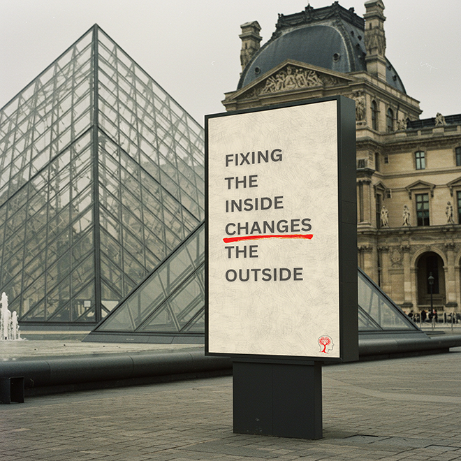 Fixing the Inside Changes the Outside