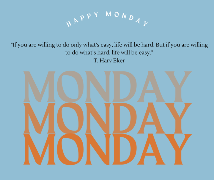 Morning Motivation to start your monday strong!