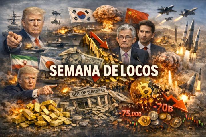 SEMANA DE LOCOS PARA EL MERCADO FINANCIERO📈📉