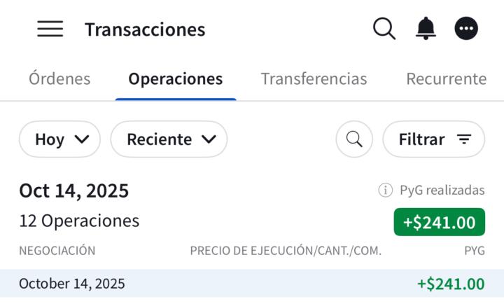 Ganancias de hoy 🚀🚀🚀