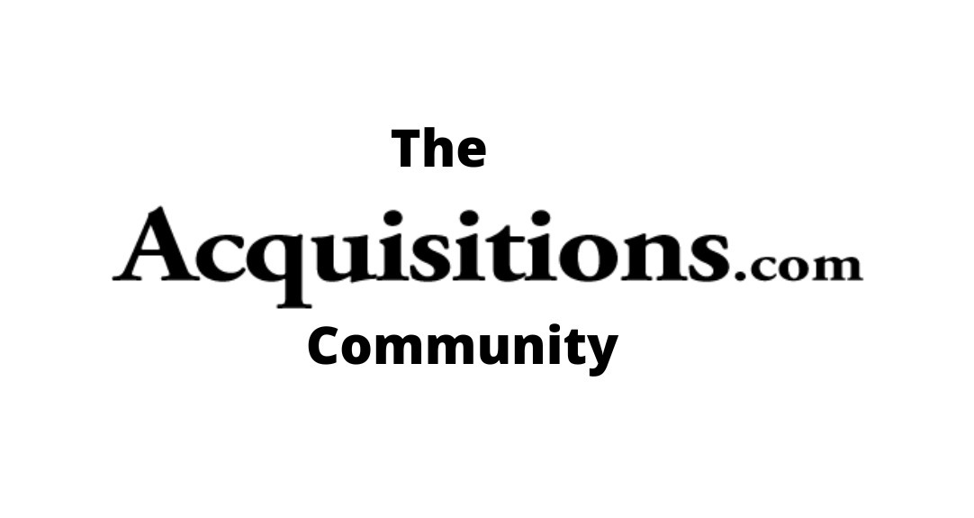 Just talked to an entrepreneur who bought two construction companies