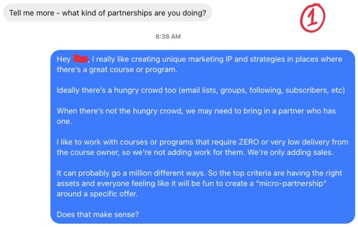 Makin' a deal in the DMs on Monday mornin'