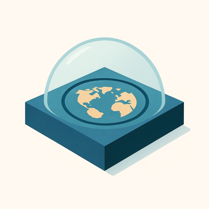 The real firmament minus the triangle underneath