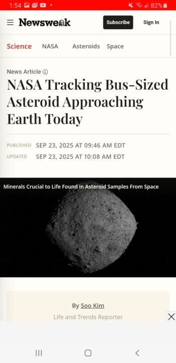 Fear Mongering By NASA As Always!