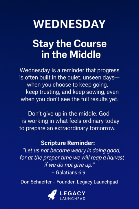 🌟Stay the Course in the Middle🌟