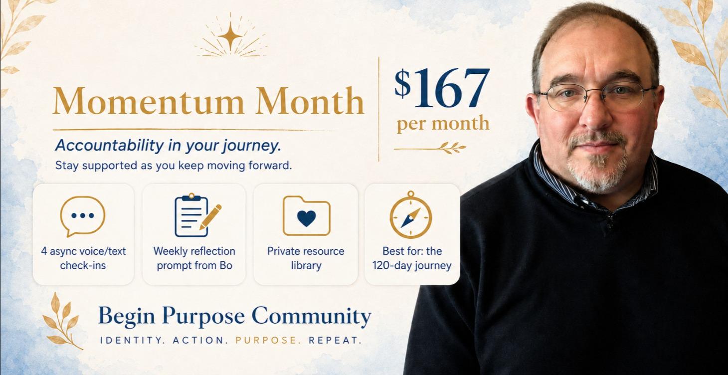 Momentum Month Accountability in your journey.