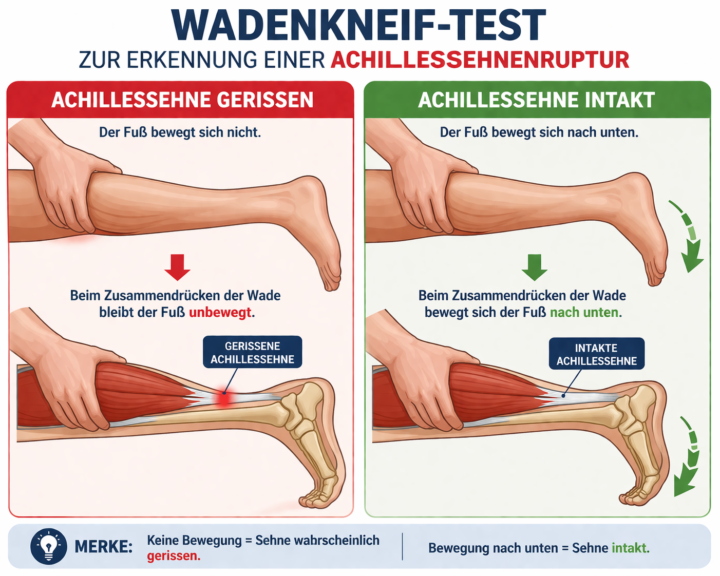 ACHILLESSEHNEN RUPTUR TEST