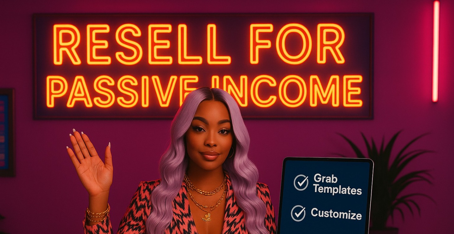 CREATE A PASSIVE INCOME AND RESELL