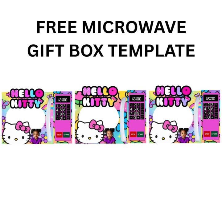 HELLO KITTY MICROWAVE TEMPLATES