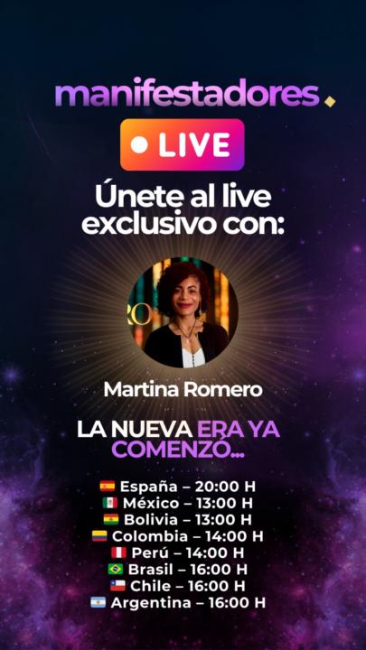 ✨ Instagram Live — Martes | Perfil: @comunidaddemanifestadores