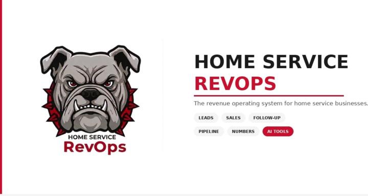 Home Service RevOps