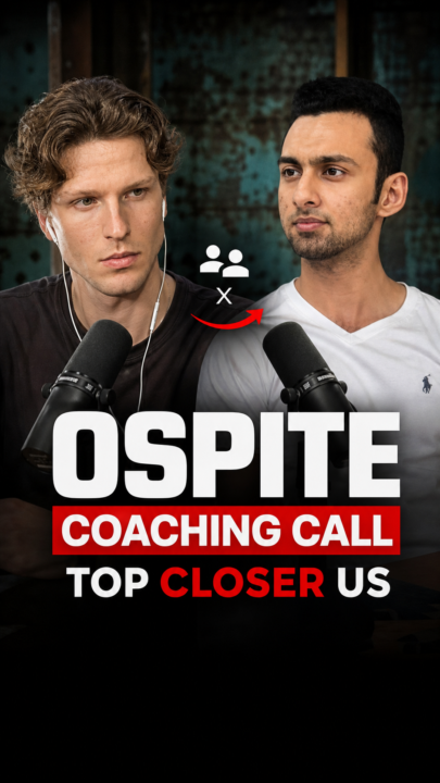 COACHING CALL con TOP CLOSER US - Martedì 9 Giugno 9PM