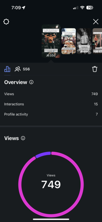 Story Views from Day 3