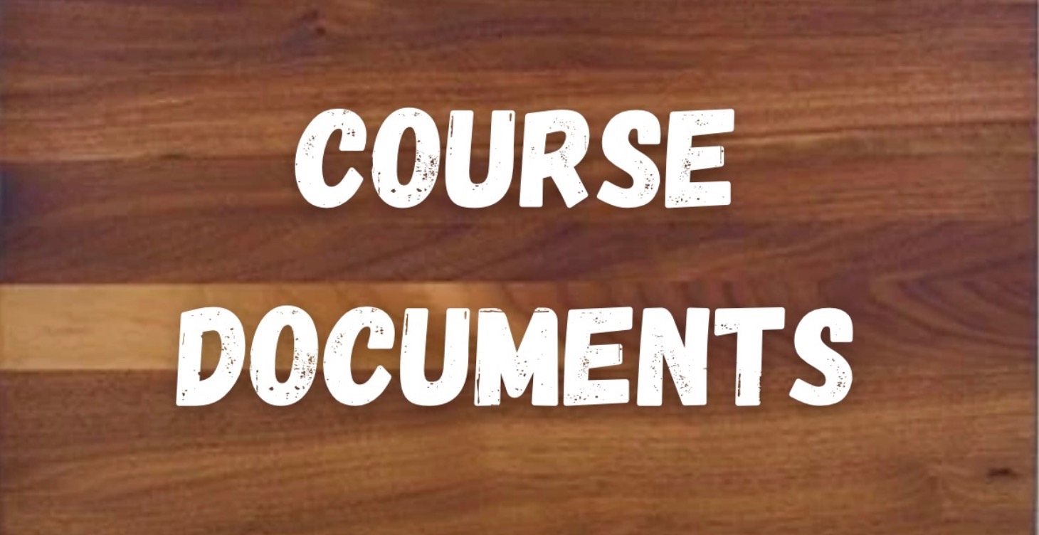 Course Documents