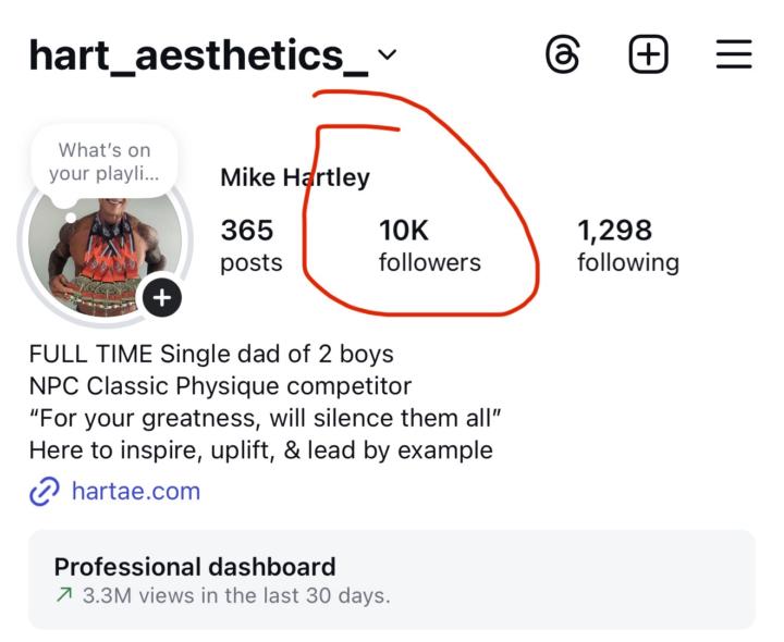 Big milestone in followers 