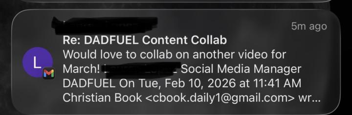 4th collab with this company 