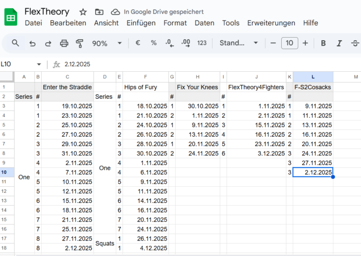 How to record my training?