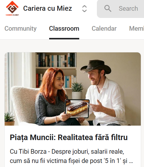 Despre piața muncii - realitatea fără filtru, am povestit cu Tibi Borza