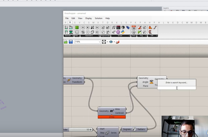 Starting grasshopper tuto.