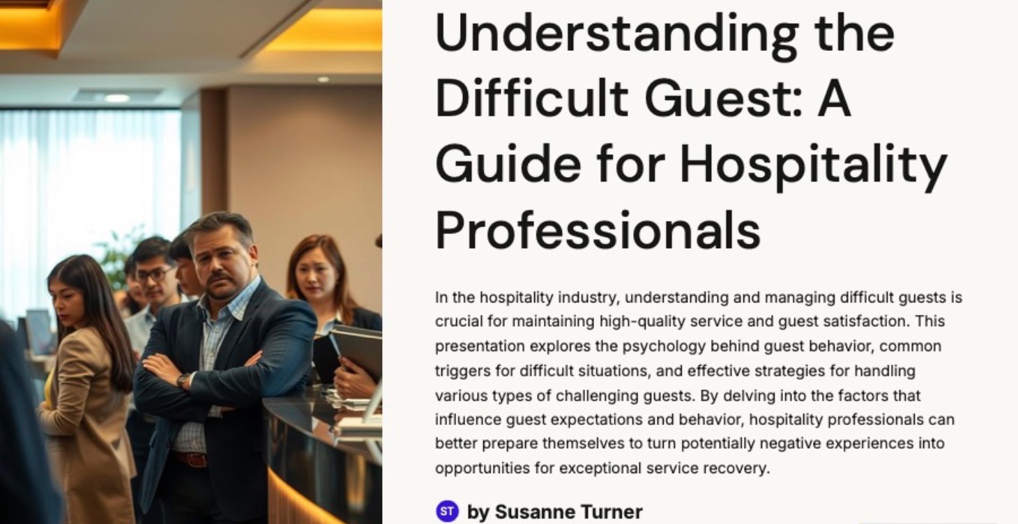 Understanding the difficult guest